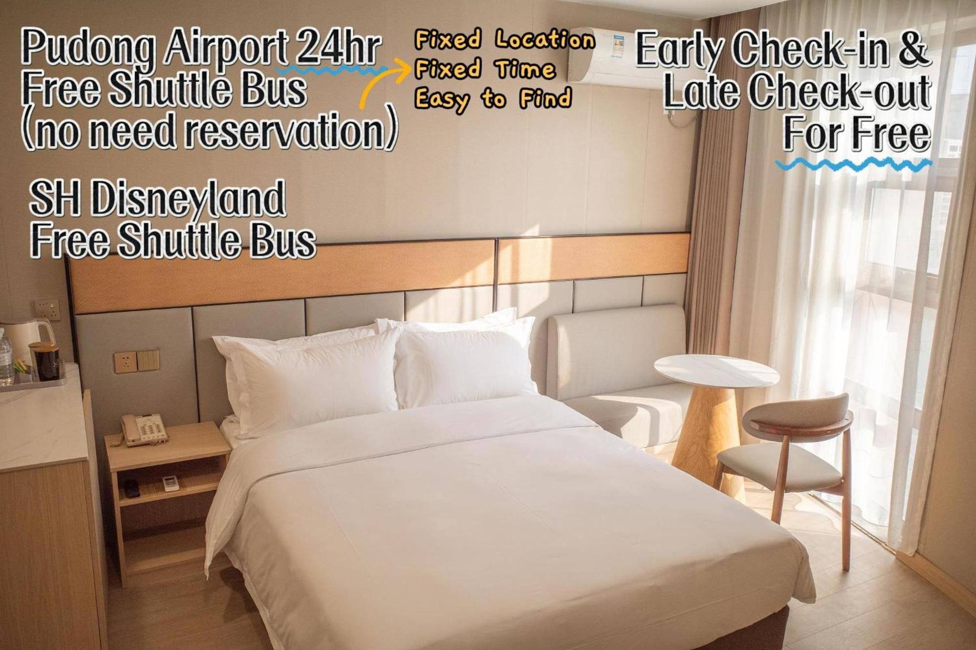Shanghai Joyful Star Hotel-Free Shuttle Bus To Pudong Airport And Disneyland Exterior photo